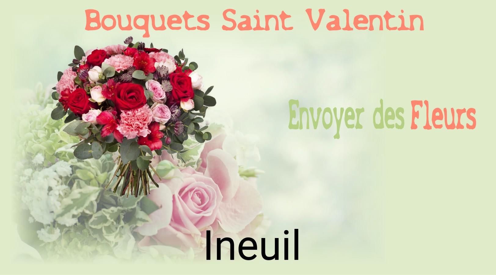 Roses de Saint-Valentin livrées à Ineuil